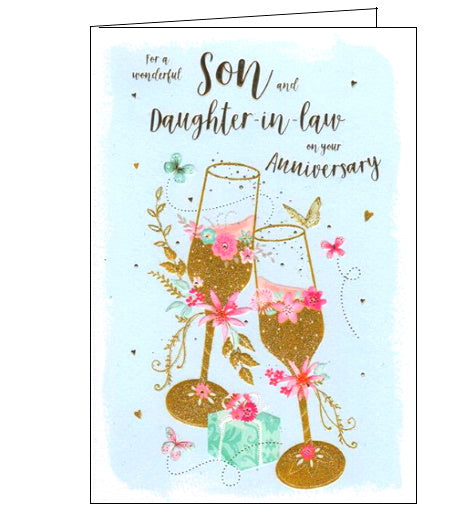 Wedding Anniversary cards for Son and Daughter in Law