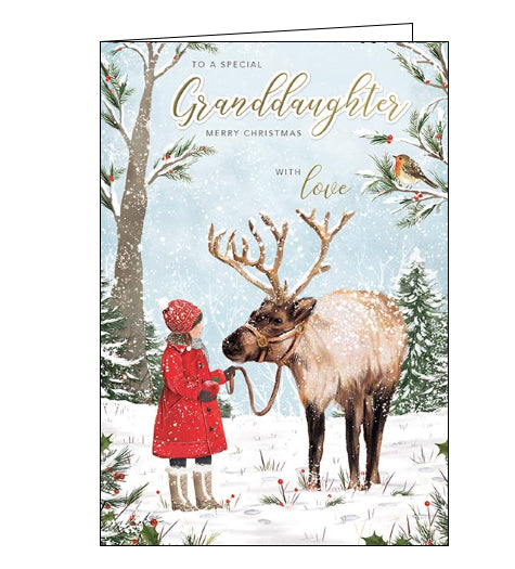Christmas cards for Granddaughter, Christmas cards for Great-Granddaughter