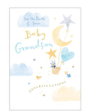 Birth of baby Grandson card
