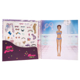 Dress Me Up Party! Sticker Book - Top Model by Depesche