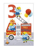 3rd Birthday card