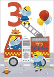 3rd Birthday card