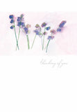 Sweet Peas - thinking of you card