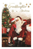 Lovely Granddaughter Christmas card