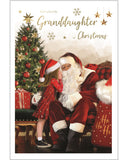 Lovely Granddaughter Christmas card