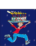 Cake Man - Quentin Blake birthday card