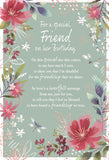 For a Special Friend on her Birthday card