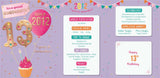 Granddaughter, you were born in 2012 - 13th birthday card