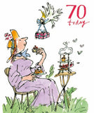 Quentin Blake - 70th birthday card