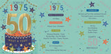 Born in 1975 - 50th birthday card