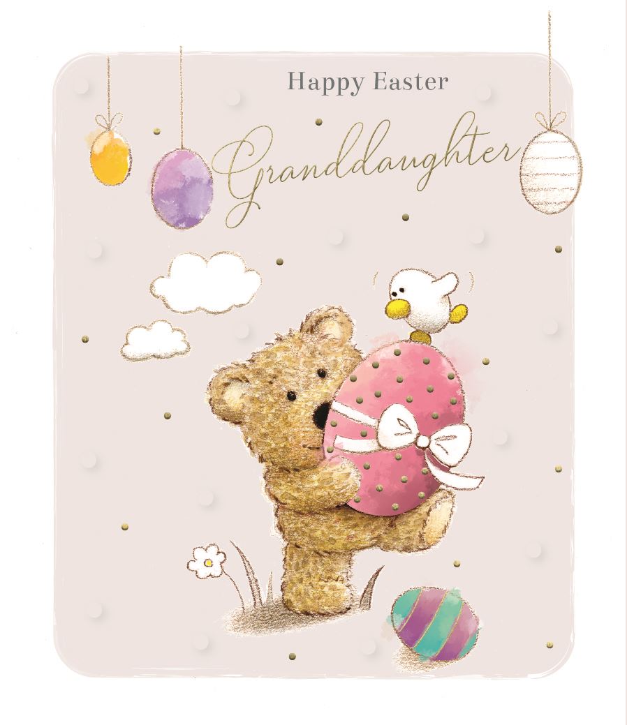 Special Granddaughter Photo Upload Forever Friends Easter Card | Funky