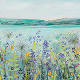 Wildflowers by Janet Bell - blank greeting card