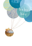 Bundle of joy - new baby boy card