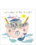 Noah's Ark - New Baby card