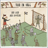 Football in 1066 - Hysterical Heritage funny greetings card
