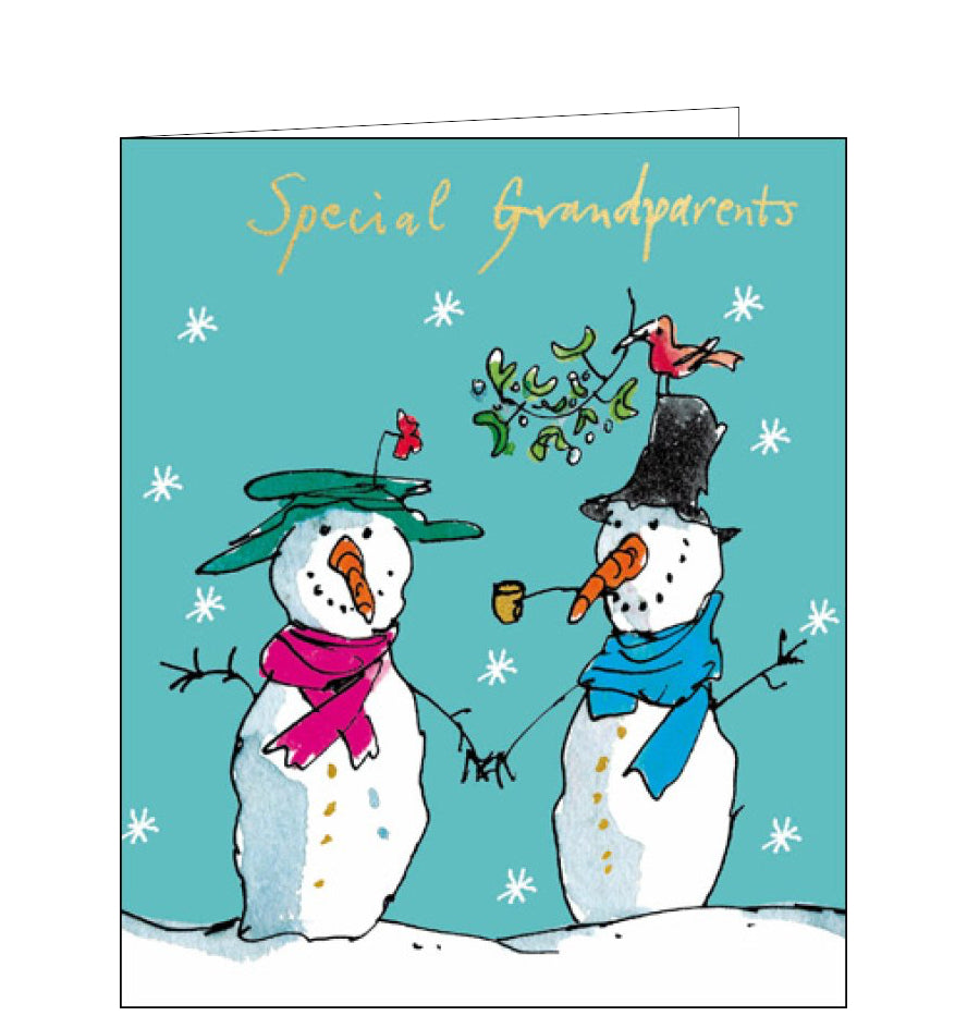 Special Grandparents Quentin Blake Christmas card Nickery Nook