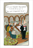 Vivaldi's Four Seasons - Comedy Club greetings card