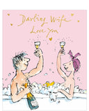 Darling wife - Quentin Blake birthday card
