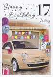 17th Birthday card