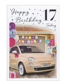 17th Birthday card