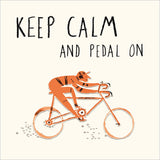 Pedal on - birthday card