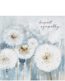 Peace and healing - sympathy card