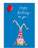 Happy Birthday to you - Quentin Blake Birthday card