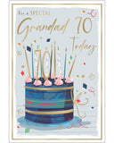 Special Grandad 70th Birthday card