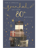 Special Grandad on Your 80th Birthday card