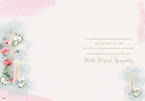 On the loss of your Daughter - Sympathy card