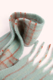 Angelica in Ice/Tangerine cosy scarf - Powder UK
