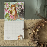 Alex Clark's Charismatic Cats 2026 Calendar – Month-to-View Wall Planner with UK Holidays