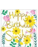 Happy Birthday Sunshine - Birthday card