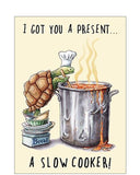 A slow cooker - Birthday card