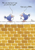 That was no bird! - Birthday card