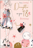 Daughter 18th Birthday card - Jonny Javelin