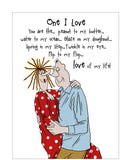 One I Love - Camilla and Rose funny romantic card