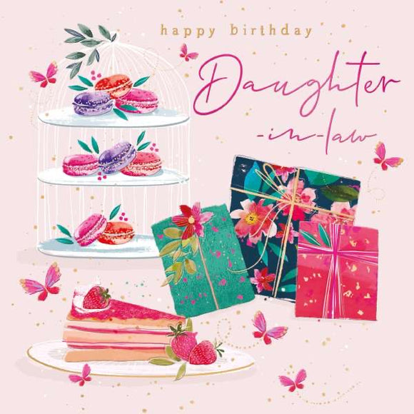 Daughter-in-Law - Birthday card