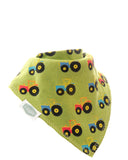 Tractor print Dribble Bib - Ziggle Baby