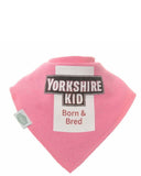 Pink Yorkshire Kid Dribble Bib - Ziggle Baby