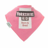 Pink Yorkshire Kid Dribble Bib - Ziggle Baby