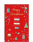 Bright and Merry Wishes - Christmas card