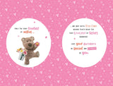 Happy Birthday Sister - Barley the Brown Bear card