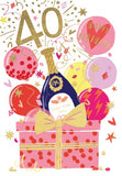 40th Birthday card