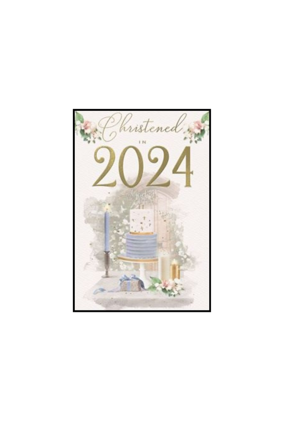 Christened in 2024 card