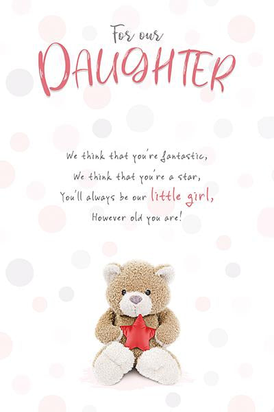 For our Daughter- Birthday card