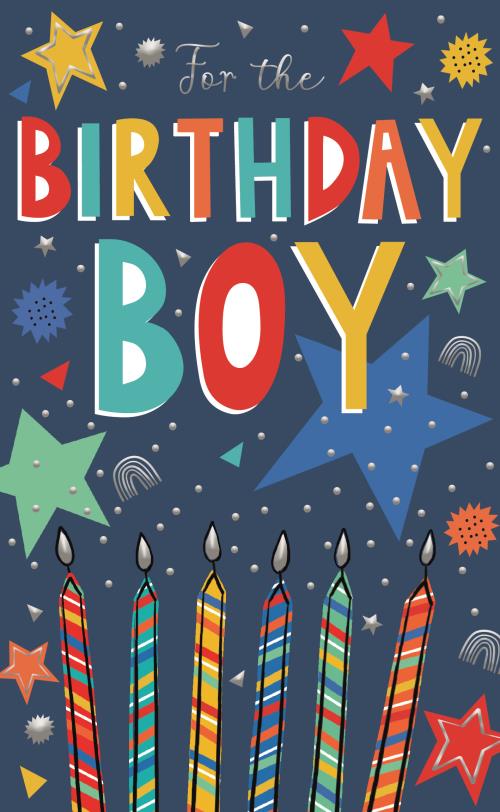 Birthday Boy card