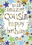 Cousin - birthday card