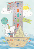 1st Birthday card
