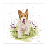 Jed the Jack Russell - Bree Merryn greeting card